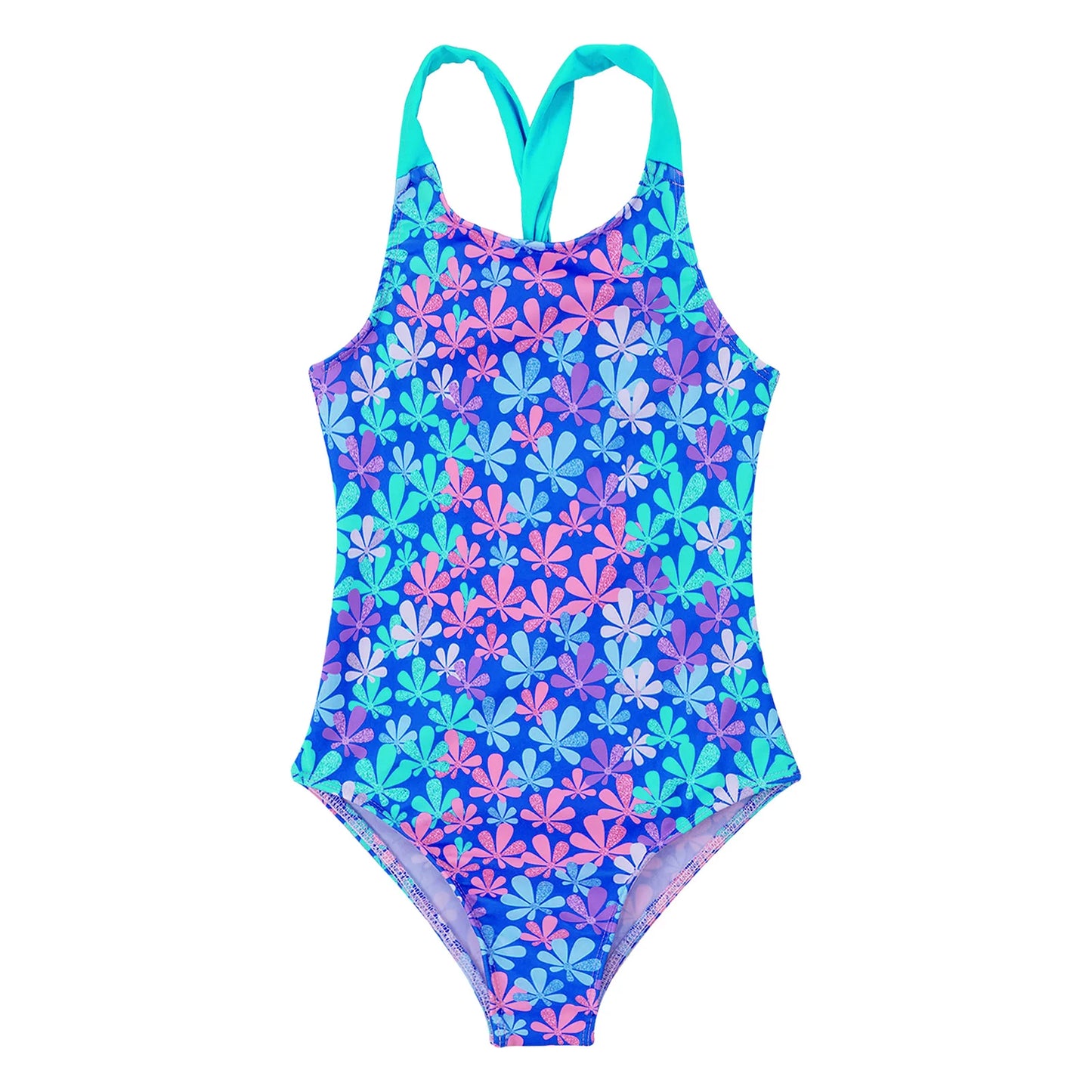 One-Piece Pattern Printing Swimsuit