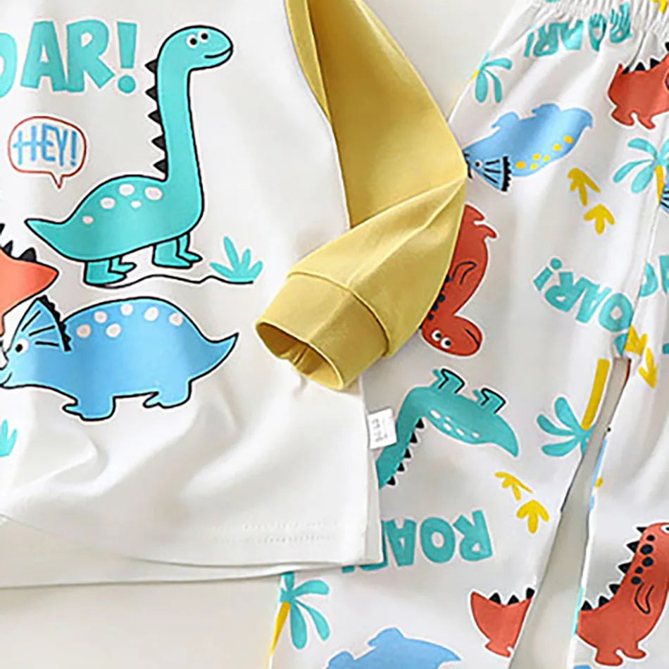 Children's Soft Comfort Cartoon Pajamas Sets
