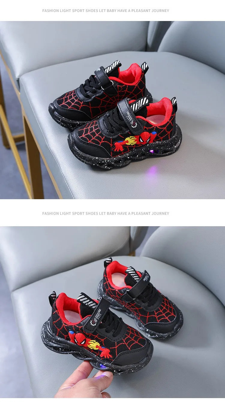 Spiderman Themed Kids Sneakers