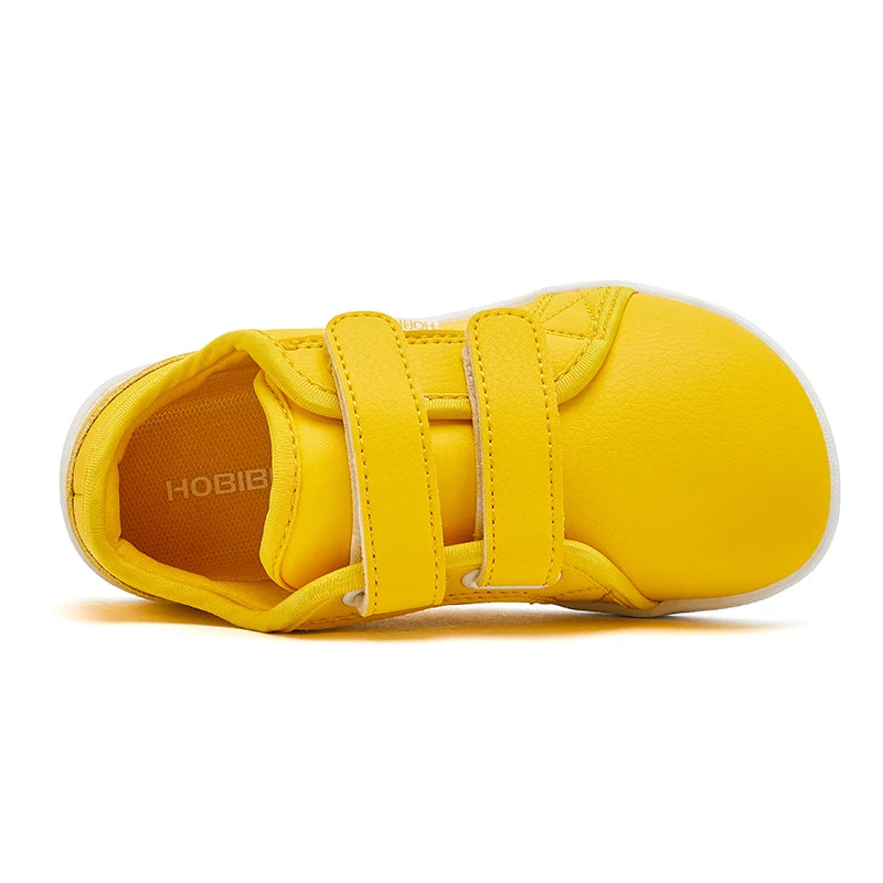 Kids Minimalist Artificial Leather Sneakers