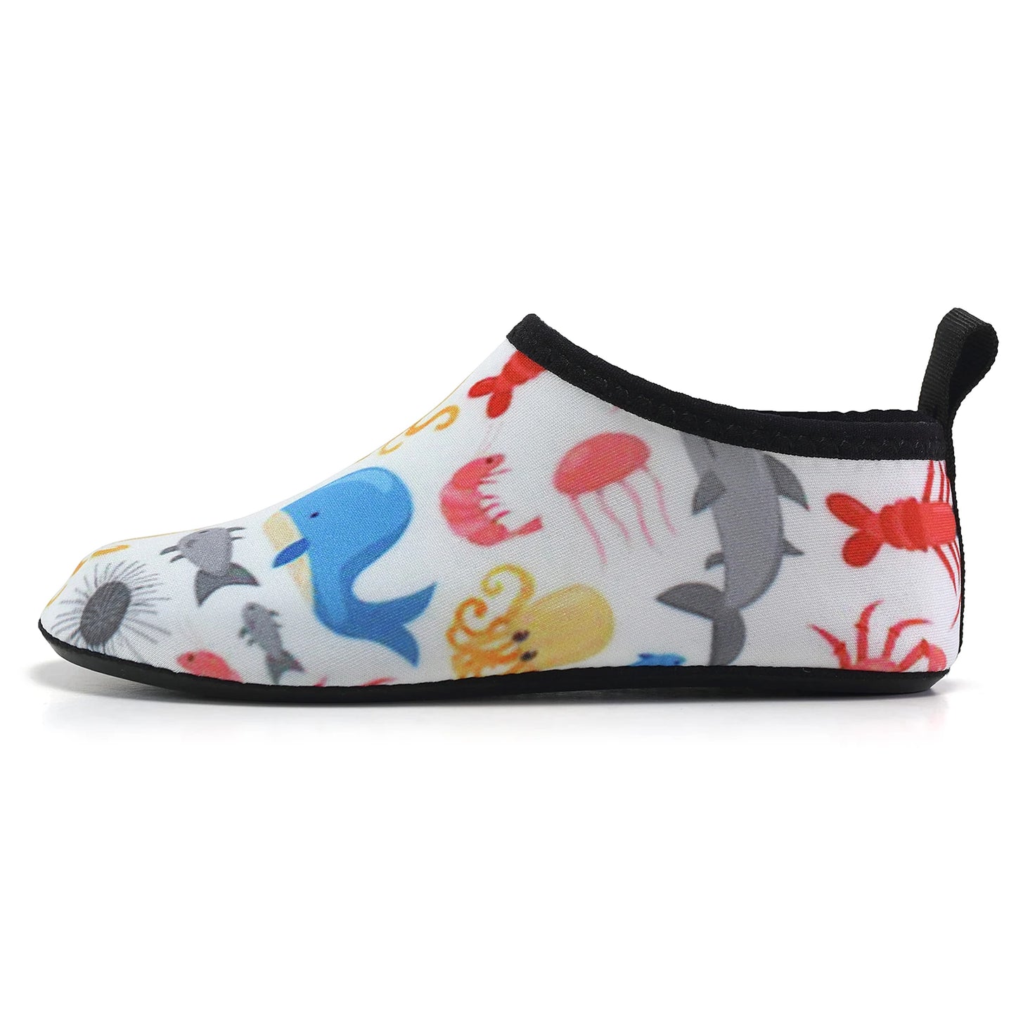 Children's Colorful Printed Thin Sole Swimming Shoes