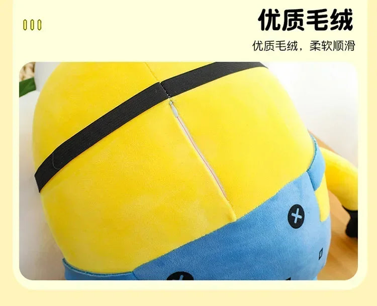 Movie Minions Plush Bob+Tim Series Bob Holding Tim Bear Doll High Quality Cute Animal Toys Christmas Gifts