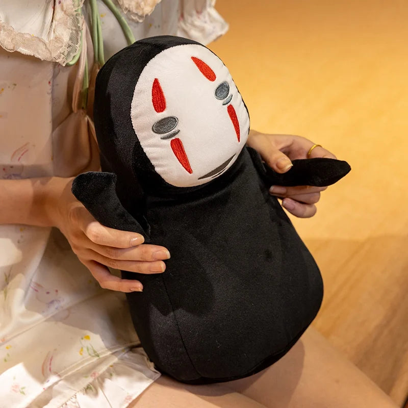 Japanese Anime Movie No Face Man Figure Doll Stuffed Plush Intresting Toy Home Decro Birthday Gifts