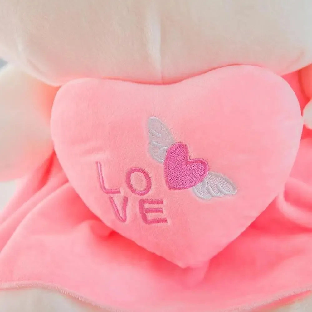 Hello Kitty Heart Hugging  Pink Plush Toys