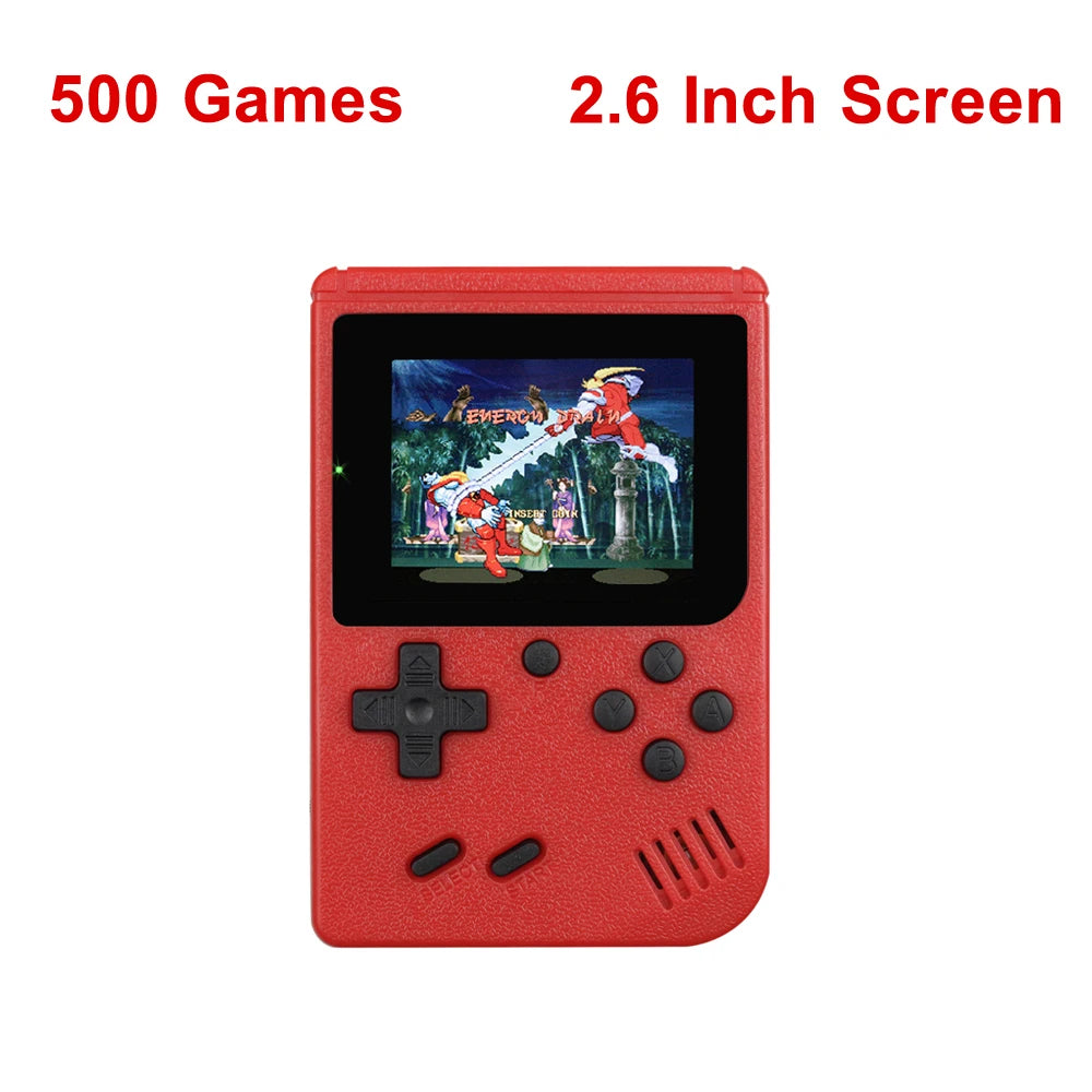 Retro Portable Mini Handheld Video Game Console With Built-in 500 games