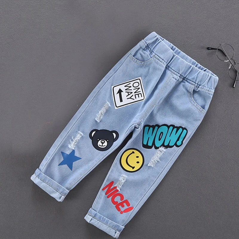 Boy's Stretchable Denim Jeans