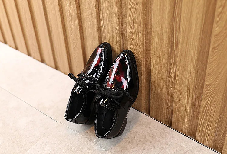 Pointed Toe Leather Shoes