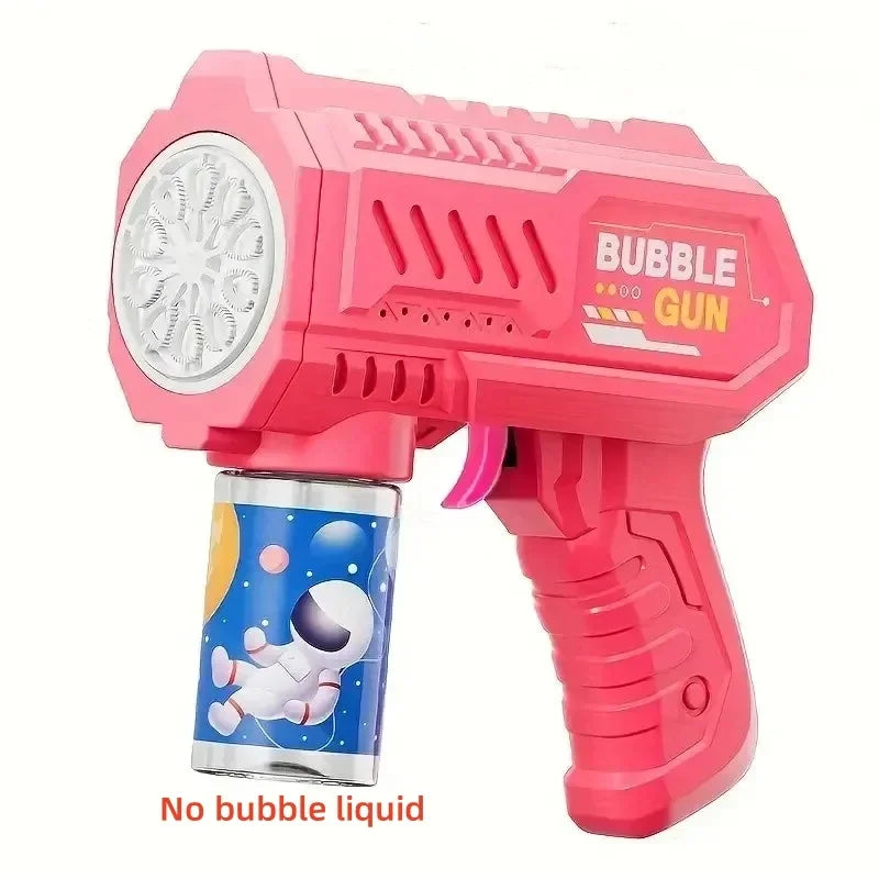 10 Holes Children Electric Bubble Gun