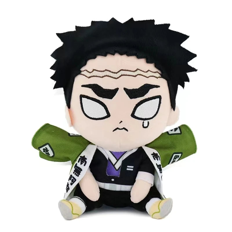 Demon Slayer 20cm Plush Toys Tanjirou Anime Figure Nezuko Plushie Zenitsu Inosuke Doll Stuffed Toy Cosplay for Holiday Gifts