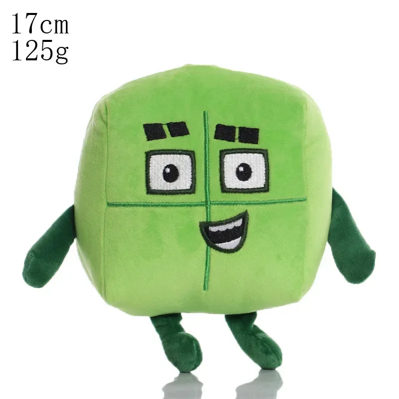 Anime Numberblocks Plush 14-18cm Doll Toys Educational Stuffed Movie Anime Kids Early Childhood Birthday Christmas Gift Hot