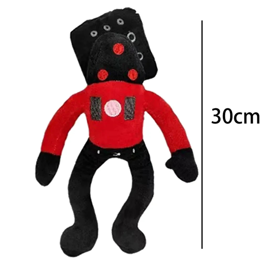 Skibidi Toilet Plush Toy Titans Drill Man Cameraman Tv Man Woman Speakerman Clock Speaker Man Plush Doll Soft Toy Stuffed Animal