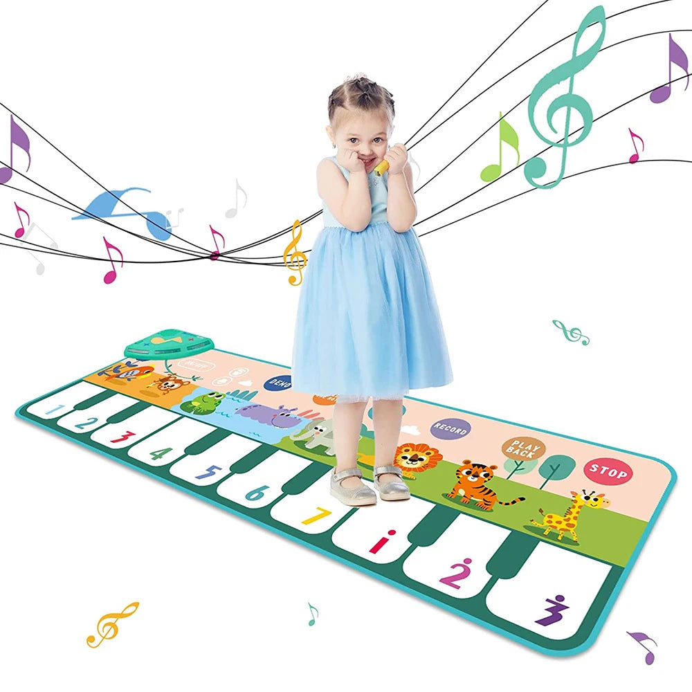 Floor Keyboard Dance Musical Piano Mat for Kids