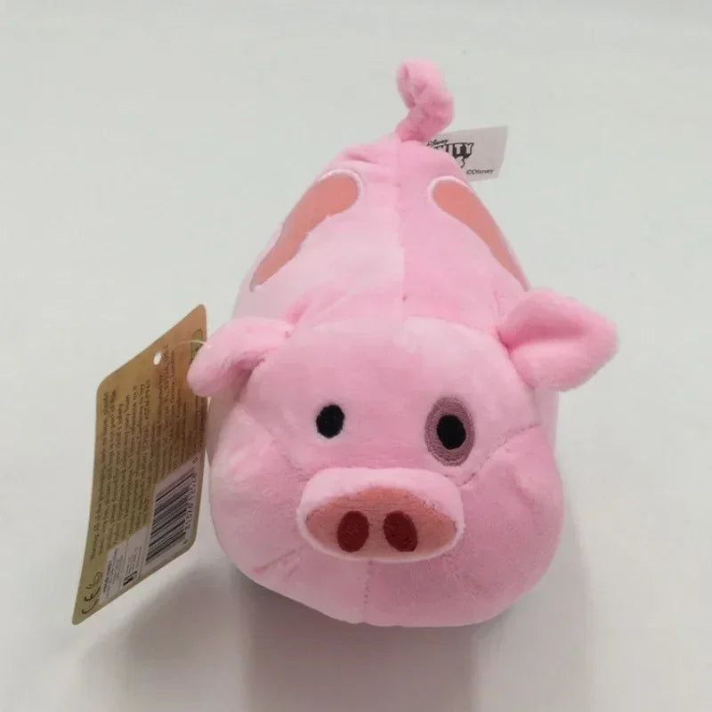 Disney Anime Movie Gravity Falls Figures Waddles Pig 18cm Plush Toy Cartoon Stuffed Animals Doll Toy for Girl New Year Xmas Gift
