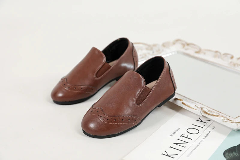 Girls Leather Dress Shoes