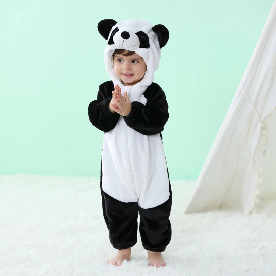 Newborn Animal Themed Jumpsuit