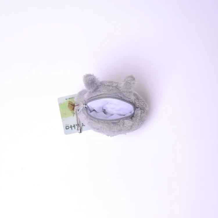 Cartoon Totoro Plush Coin Purse 12cm Kawaii Japanese Toy Totoros Doll Cute Movie Character Children Birthday Gift