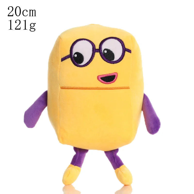 Anime Numberblocks Plush 14-18cm Doll Toys Educational Stuffed Movie Anime Kids Early Childhood Birthday Christmas Gift Hot