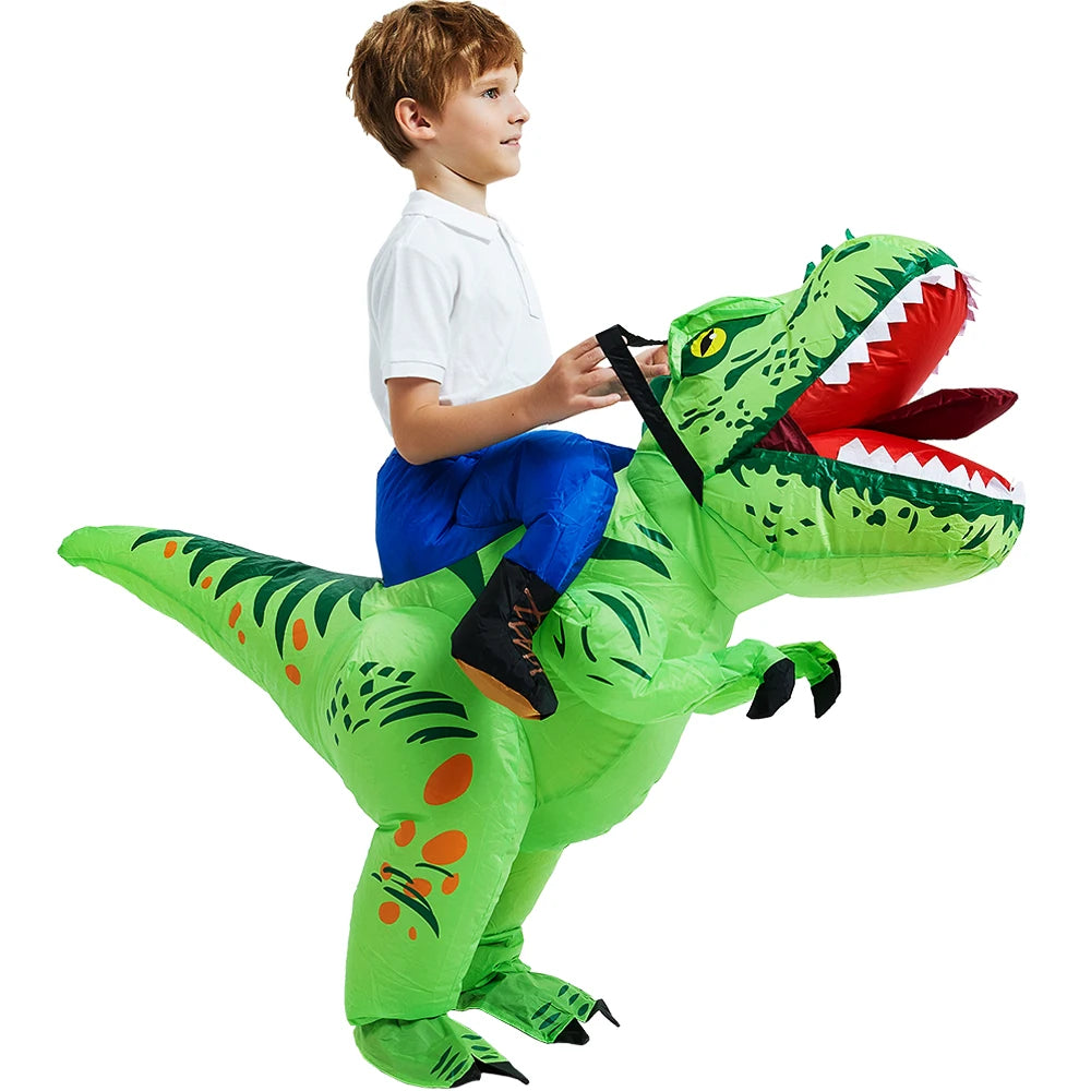Child Kids Mascot Dinosaur Inflatable Costumes Unicorn Rooster Anime Dress Suits Purim Halloween Christmas Party Cosplay Costume