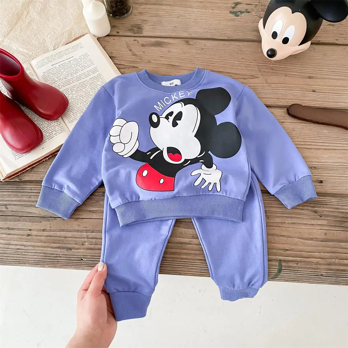 Cartoon Printed Baby Boy Tracksuit