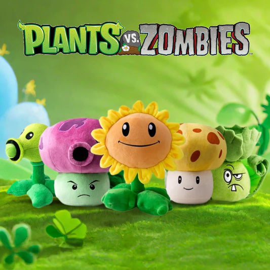 Plants vs Zombies   Sunflower Peashooter Coconut Plush Doll Toy Pillow Toy Figures  Soft Large Zombie Pillow Kid Christmas Gifts