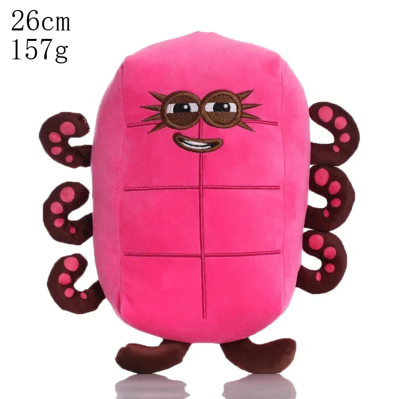 Anime Numberblocks Plush 14-18cm Doll Toys Educational Stuffed Movie Anime Kids Early Childhood Birthday Christmas Gift Hot