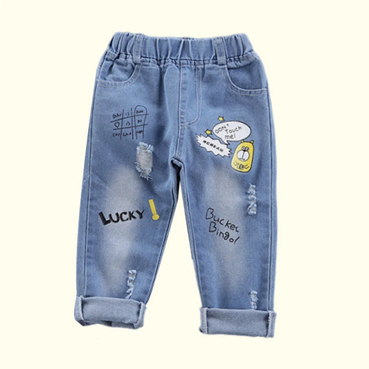 Boy's Stretchable Denim Jeans