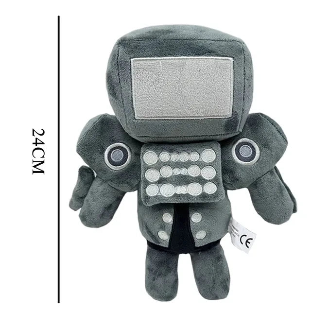 Skibidi Toilet Plush Toy Titans Drill Man Cameraman Tv Man Woman Speakerman Clock Speaker Man Plush Doll Soft Toy Stuffed Animal