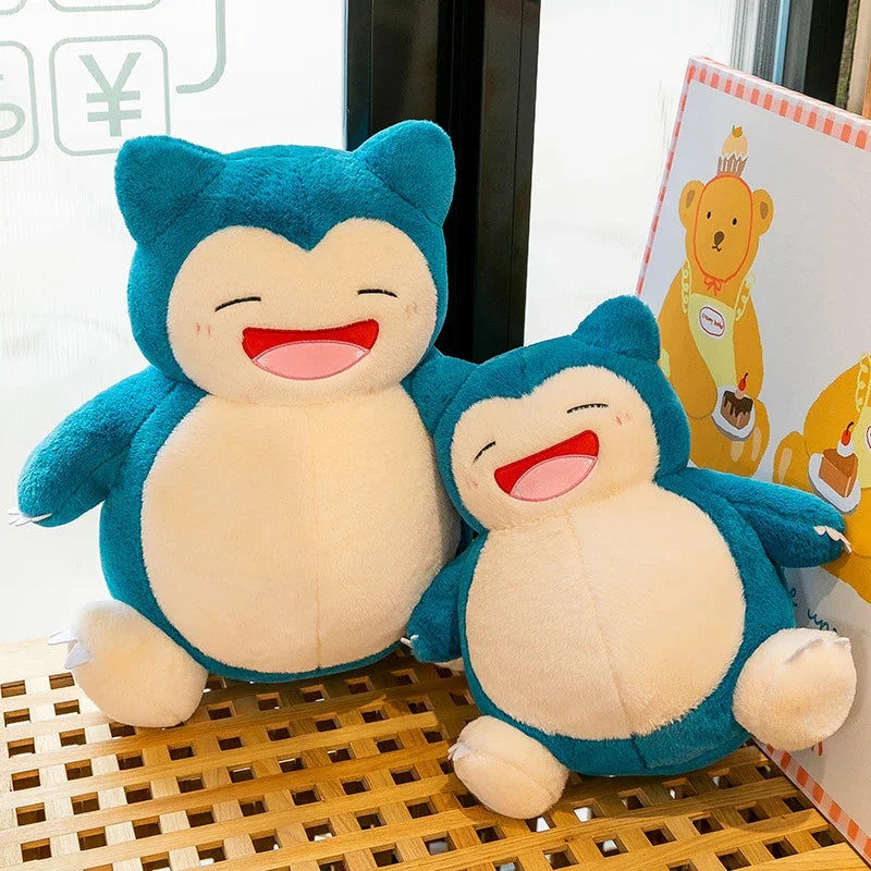 Pokemon Cartoon Snorlax 35cm Plush Toy Anime Movie Pocket Monster New Rare Soft Stuffed Animal Doll For Xmas Gift