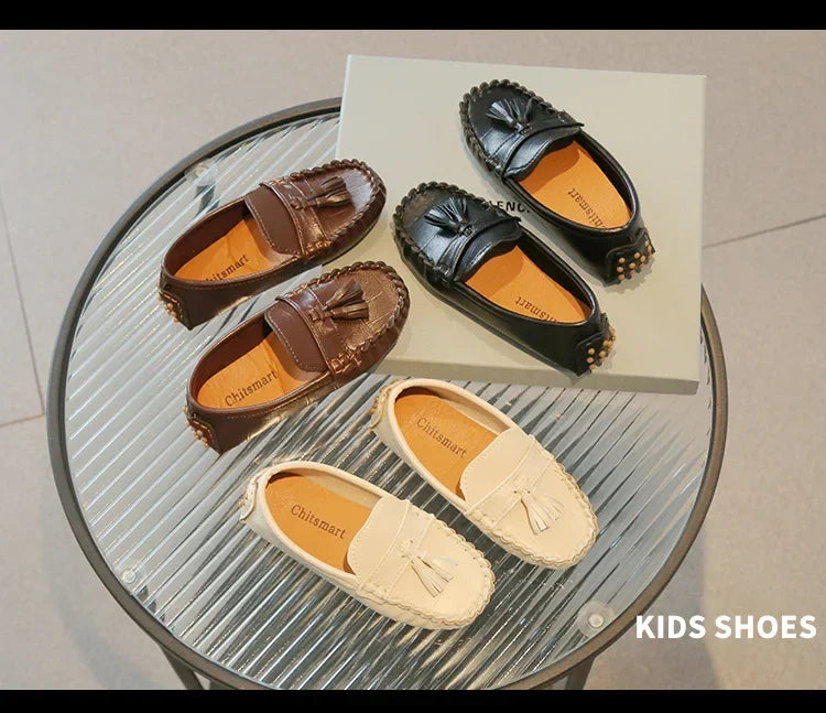 Children's Moccasin Flats Slip-on Loafers