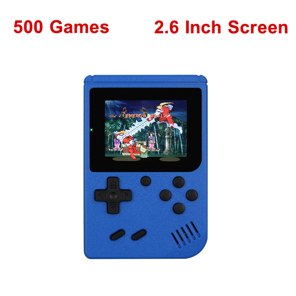 Retro Portable Mini Handheld Video Game Console With Built-in 500 games