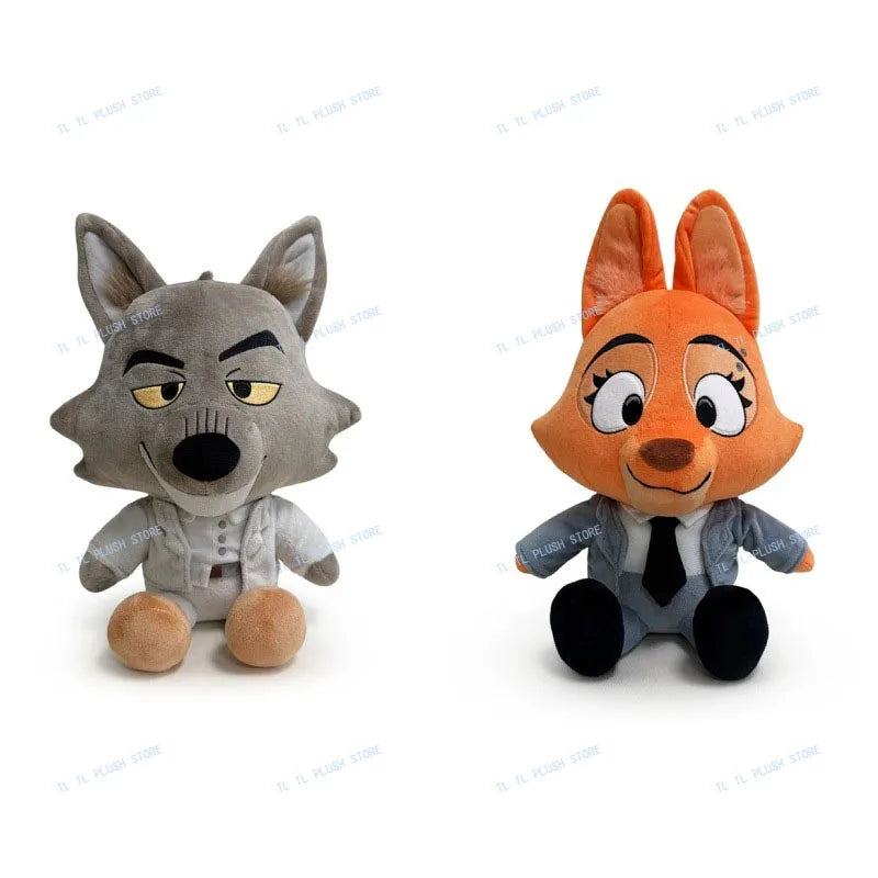 Bad Guys 2  MOVIE Plush Toys Wolf Diane Fox Anime Cartoon Doll Stuffed Animal Peluche Toy For Kids Birthday Gift