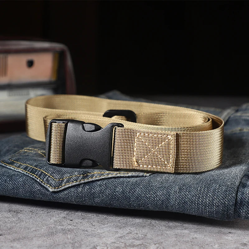 canvas buckle Camo belt