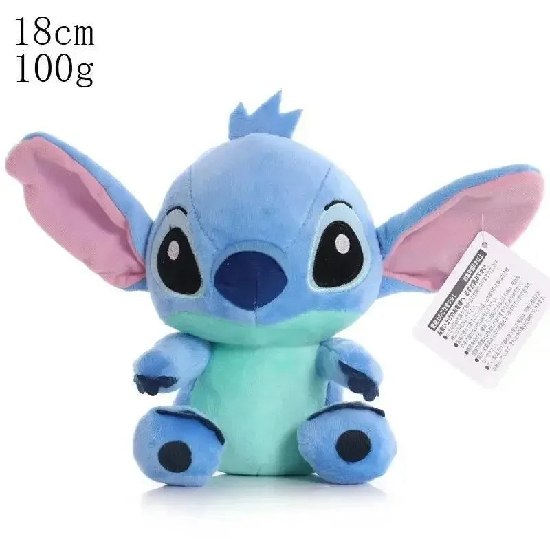 Disney Movie Lilo & Stitch Plush Doll Souvenir 20-25cm Cute Stitch Anime Figure Stuffed Toys Soft Pillow Children Gifts