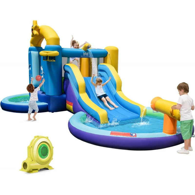 Outdoor Inflatable Slide Pool For Kids