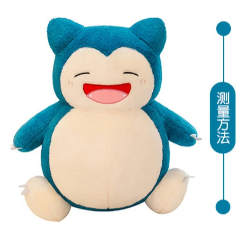 Pokemon Cartoon Snorlax 35cm Plush Toy Anime Movie Pocket Monster New Rare Soft Stuffed Animal Doll For Xmas Gift