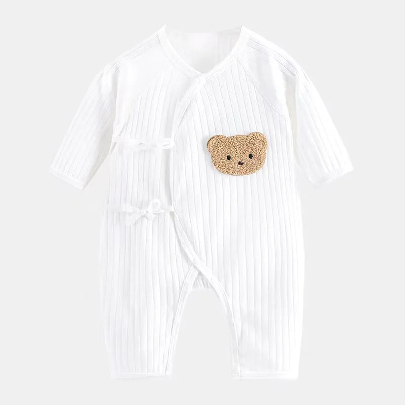 Newborn Soft Cartoon Bear Romper