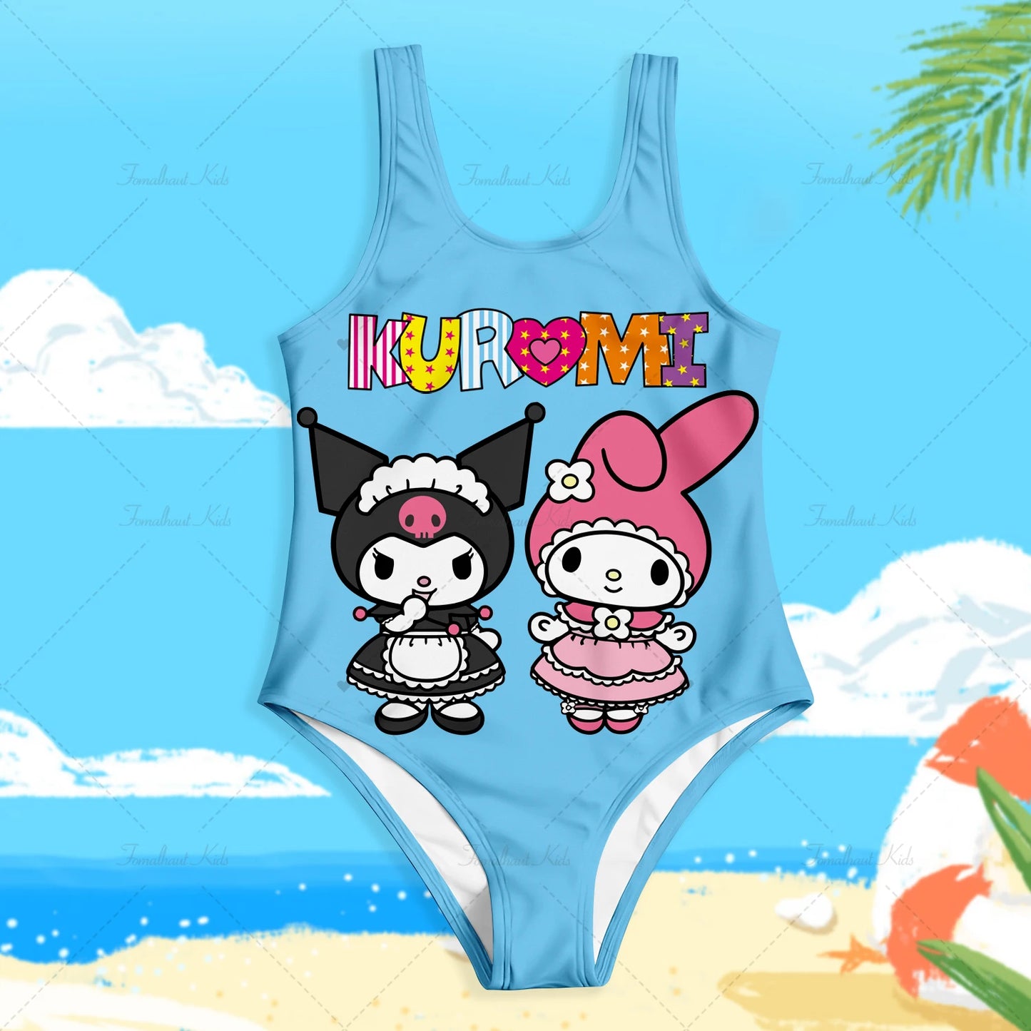 Cartoon Printed Swimwear