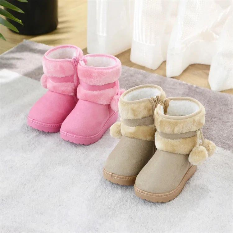 Girl's Comfortable Thick Warm Snow Boots