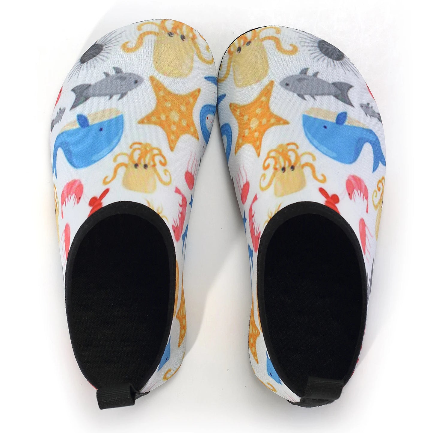 Children's Colorful Printed Thin Sole Swimming Shoes