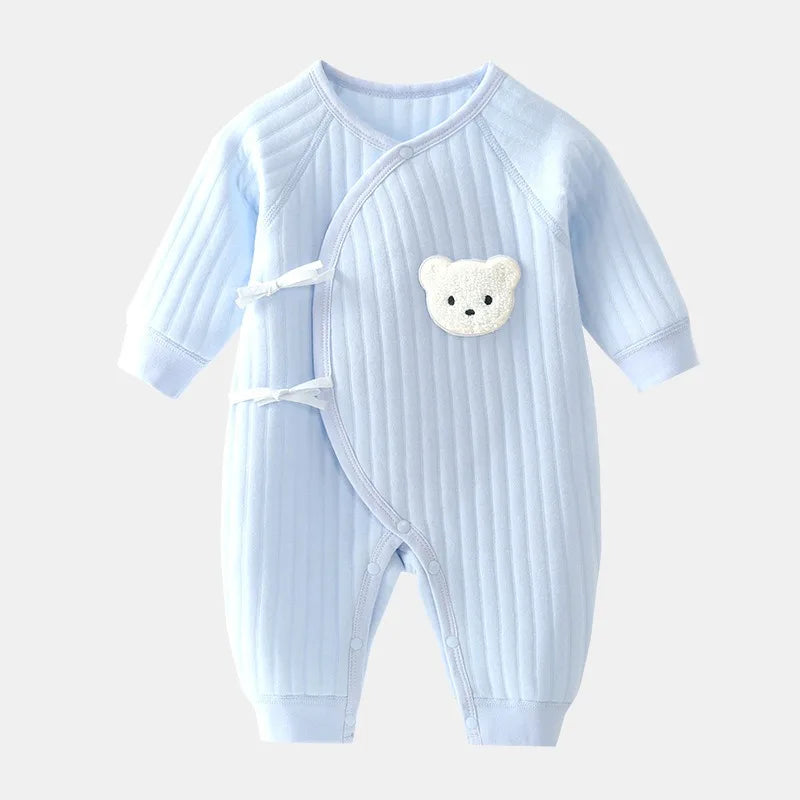 Newborn Soft Cartoon Bear Romper