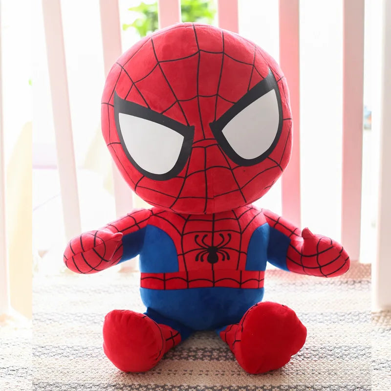 The Avengers  Movie 26cm  Plush Toy Super heroes Spider Man Captain America Iron Man Doll Stuffed Toys for Children Gift