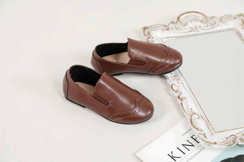 Girls Leather Dress Shoes