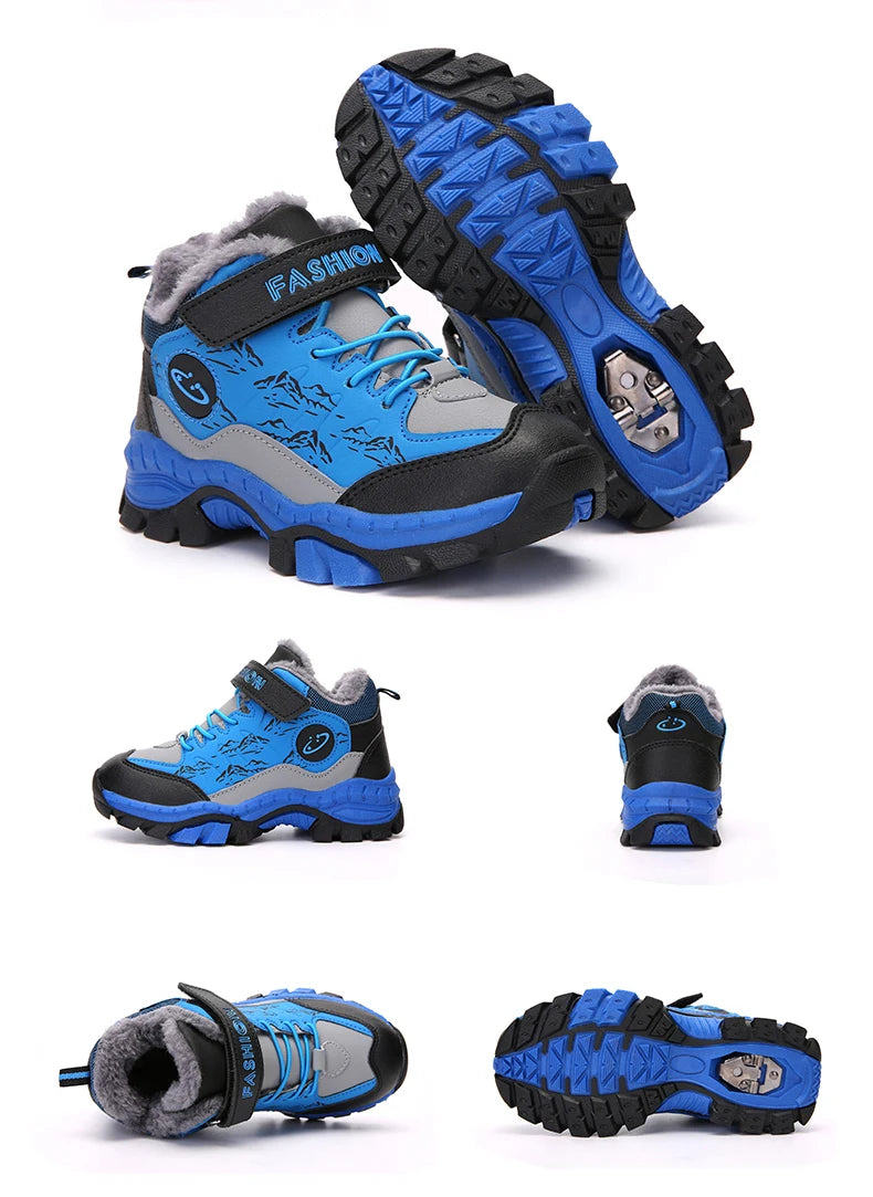 Children's Winter Hiking Cotton Shoes