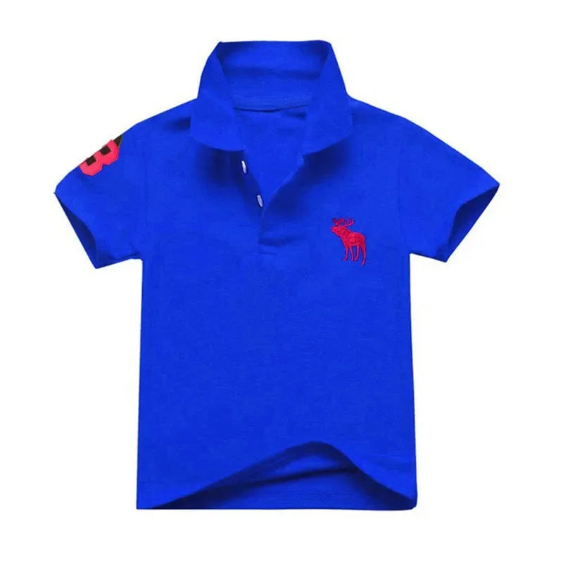 Boys Casual Polo Shirts T-shirt