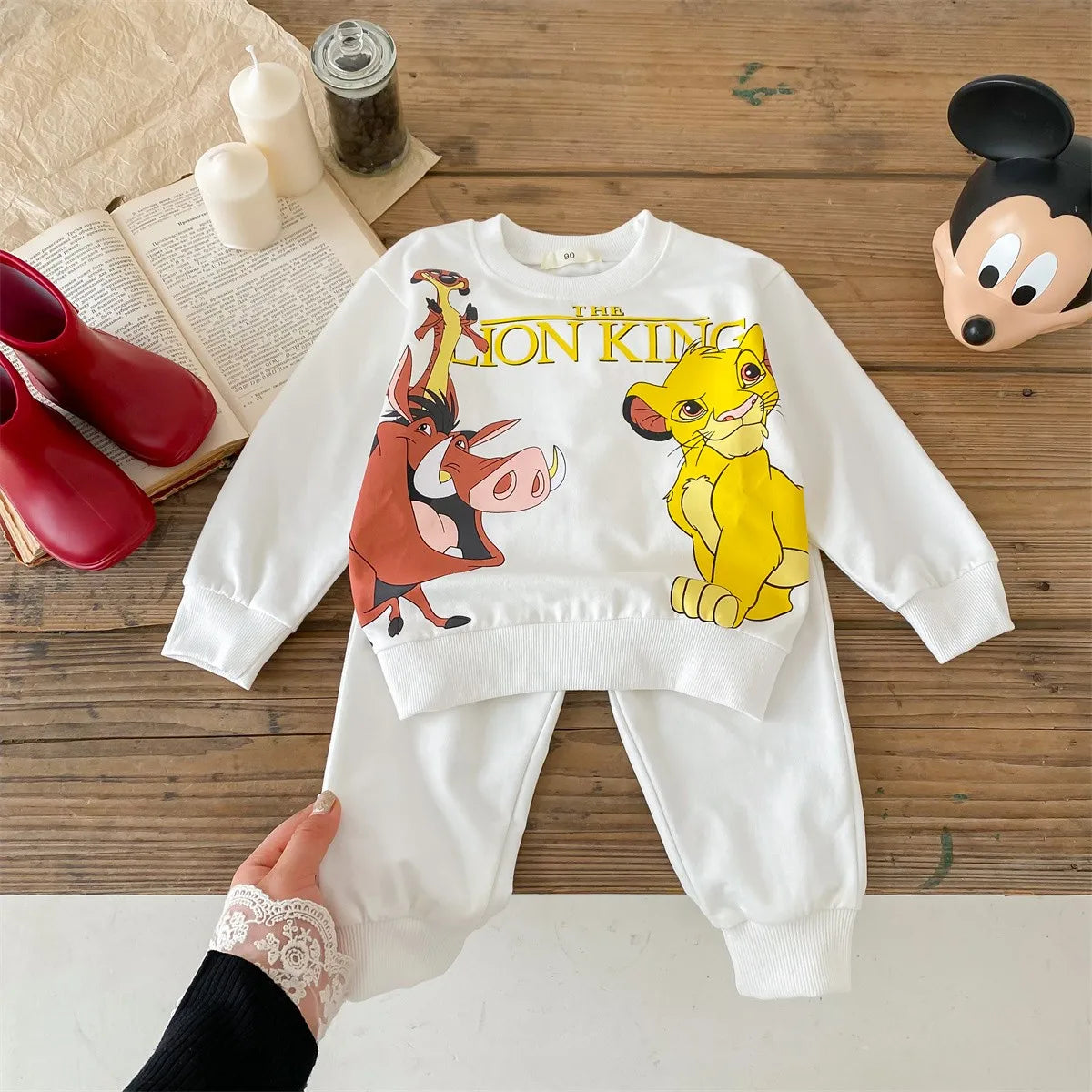 Cartoon Printed Baby Boy Tracksuit