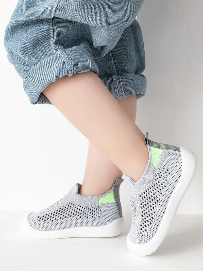 Toddler Breathable Slip-on Sneakers