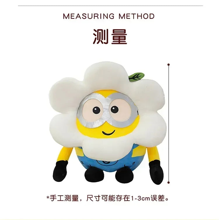 Movie Minions Plush Bob+Tim Series Bob Holding Tim Bear Doll High Quality Cute Animal Toys Christmas Gifts