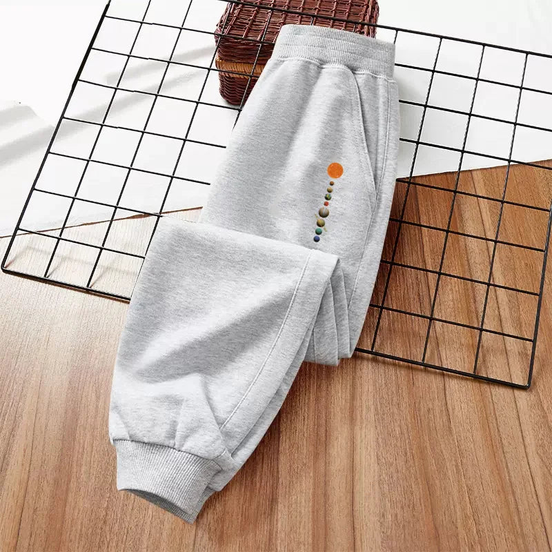 Children's Astronaut Cartoon Sweatpants