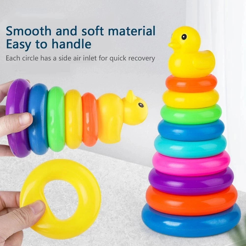 Montessori Baby Toy Rolling Ball Tower