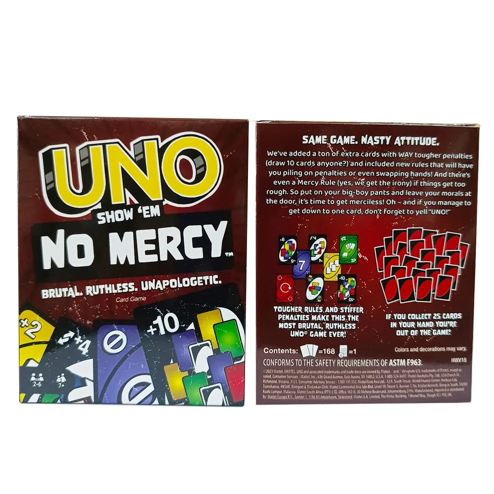 UNO Show Em No Mercy Card Game